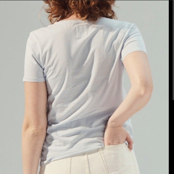 Organic Cotton Daily Tee – Bluelight | L - Picture 2 of 5